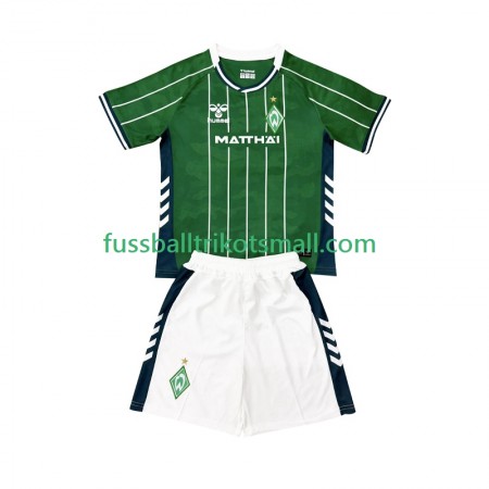 Fußballtrikots Werder Bremen Kinder 2025-2026 Kurzarm Heimtrikotsatz kaufen